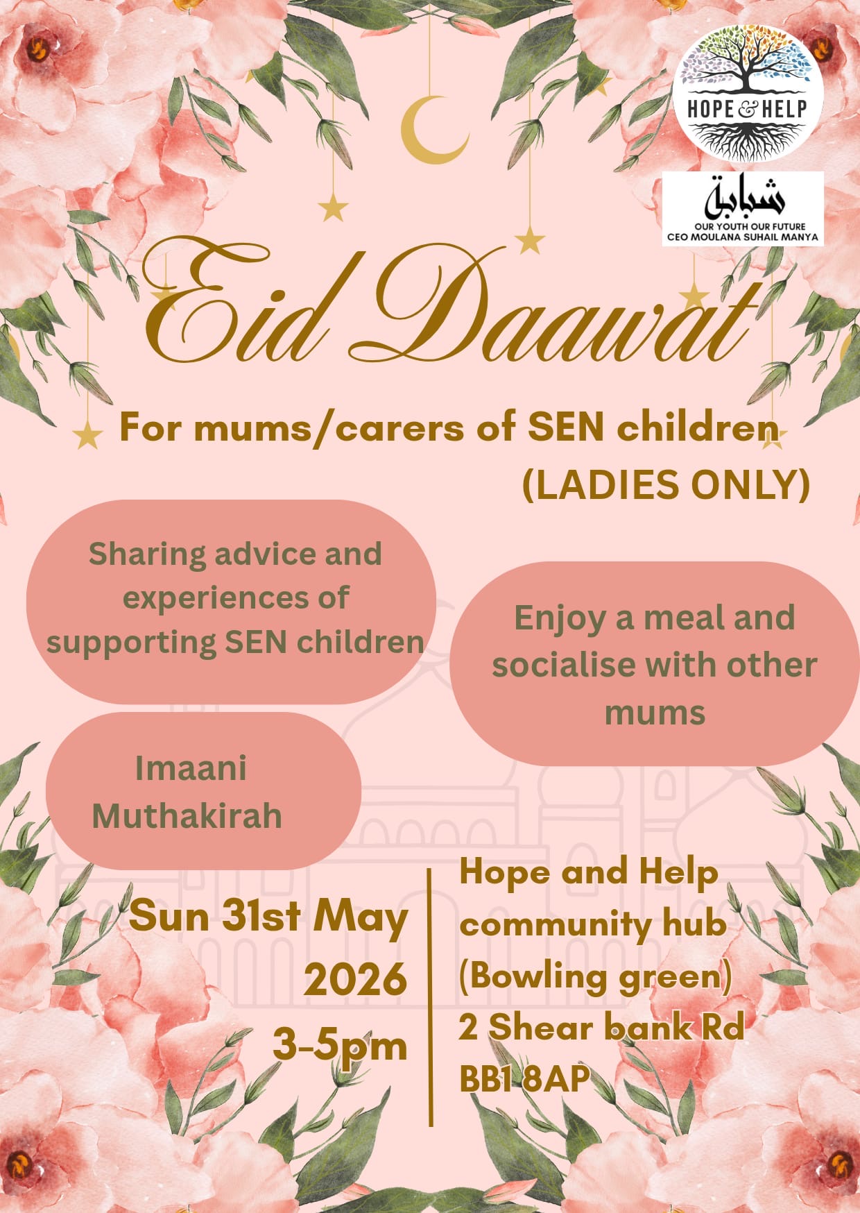 Eid  Daawat for SEN mothers/carers
